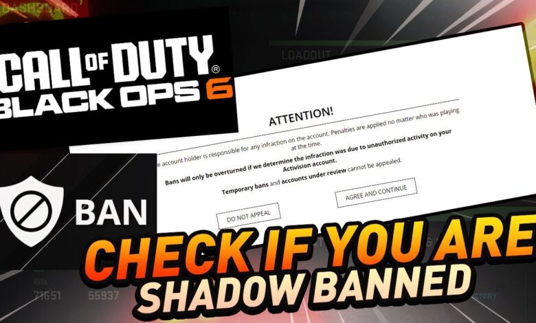 Activision shadow ban